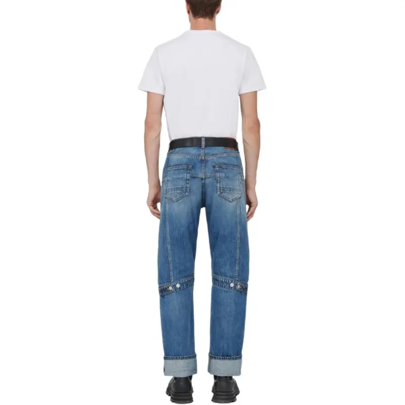 Alexander McQueen Mid rise Straight leg Jeans-2