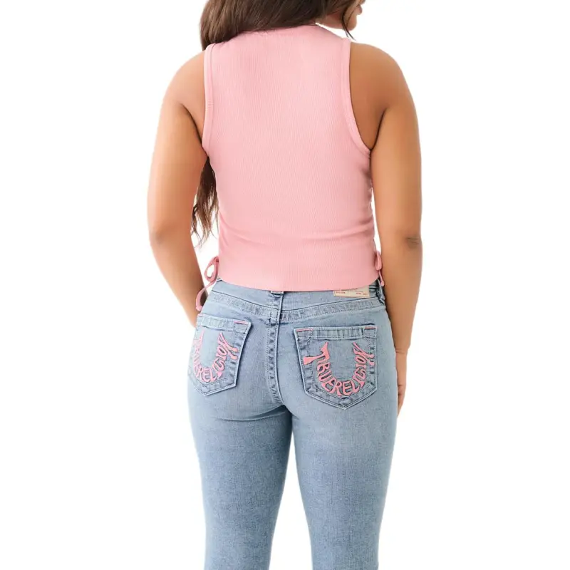 TRUE RELIGION Tank Tops Women's Pink-1