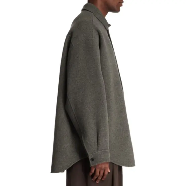 Acne Studios Collared Button Up Jacket-3