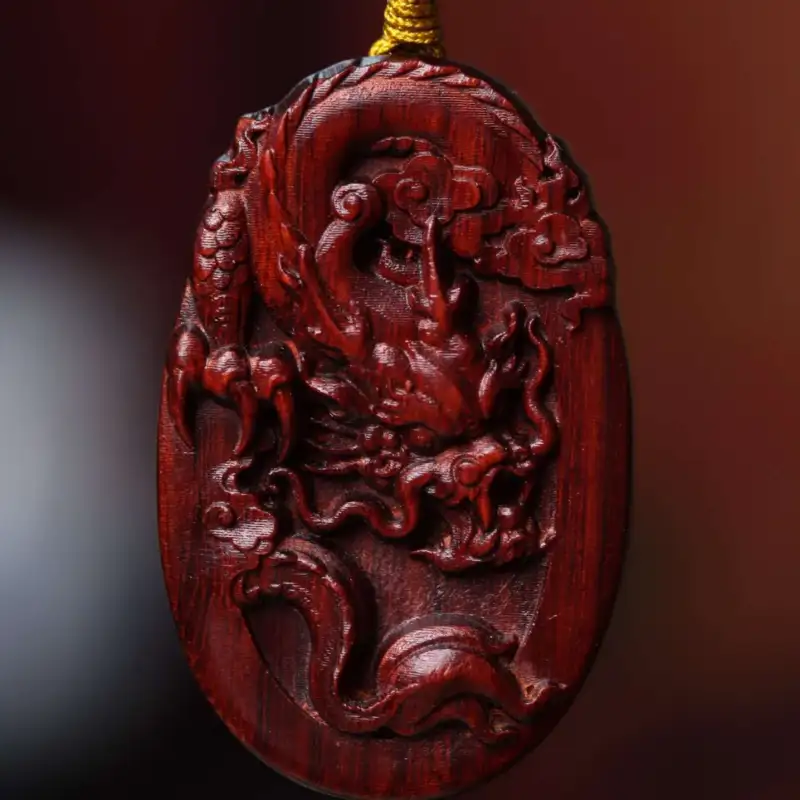 Lordship Pterocarpus Keychains Unisex-6