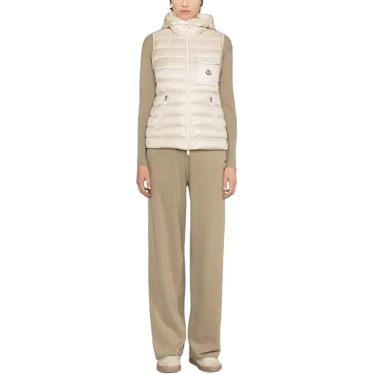 Moncler Glygos Vest 'Light Beige'-4