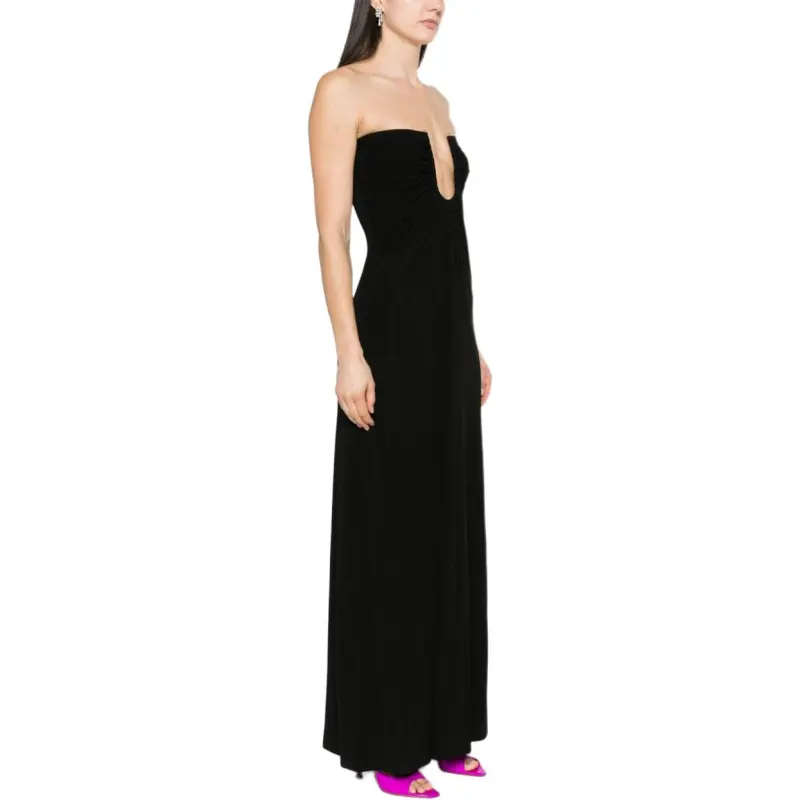 Christopher Esber Arced Palm Strapless Dress-3