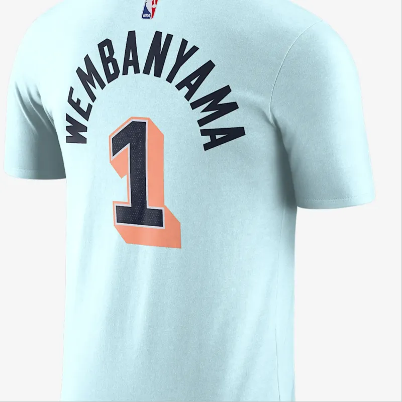 Nike Victor Wembanyama San Antonio Spurs Essential City Edition Men's Nike Nba T-Shirt-3