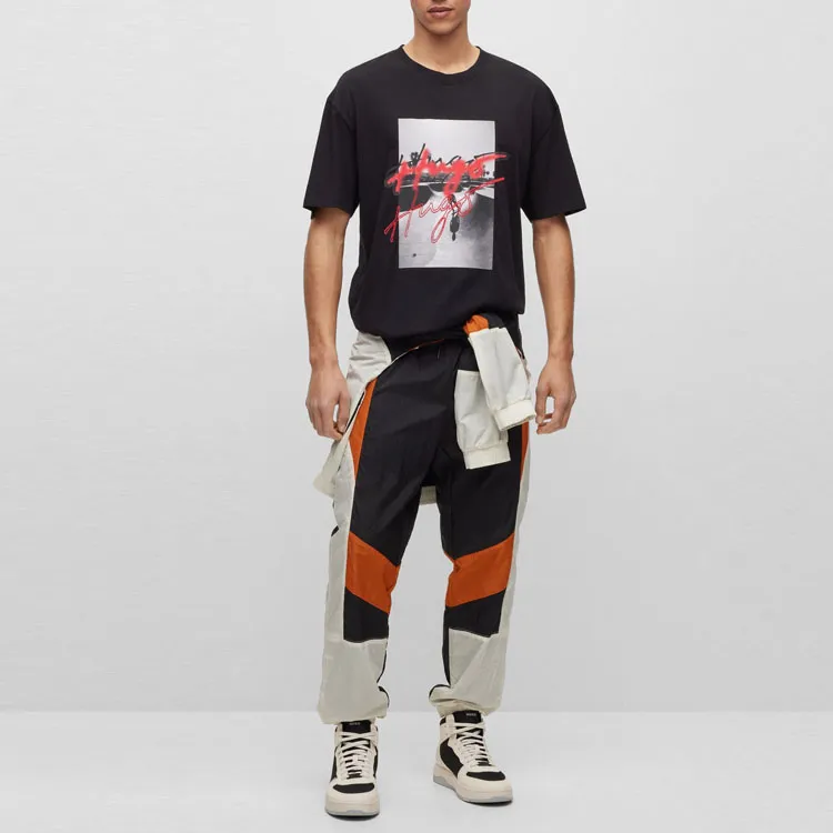 HUGO BOSS T Shirts Unisex Black-1