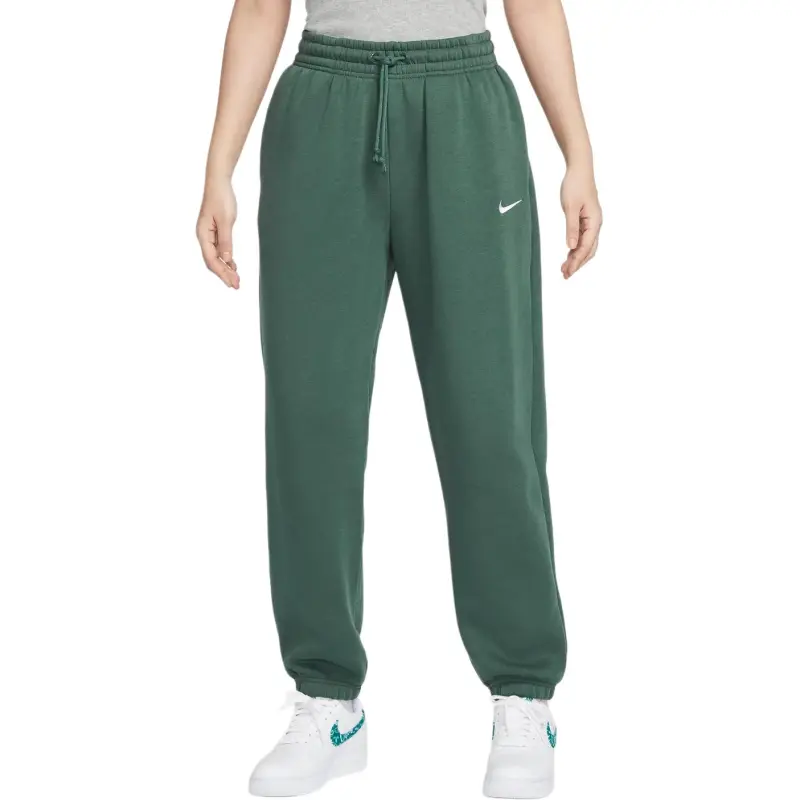 Nike Knitted Sports Pants Women's Dark Green-3