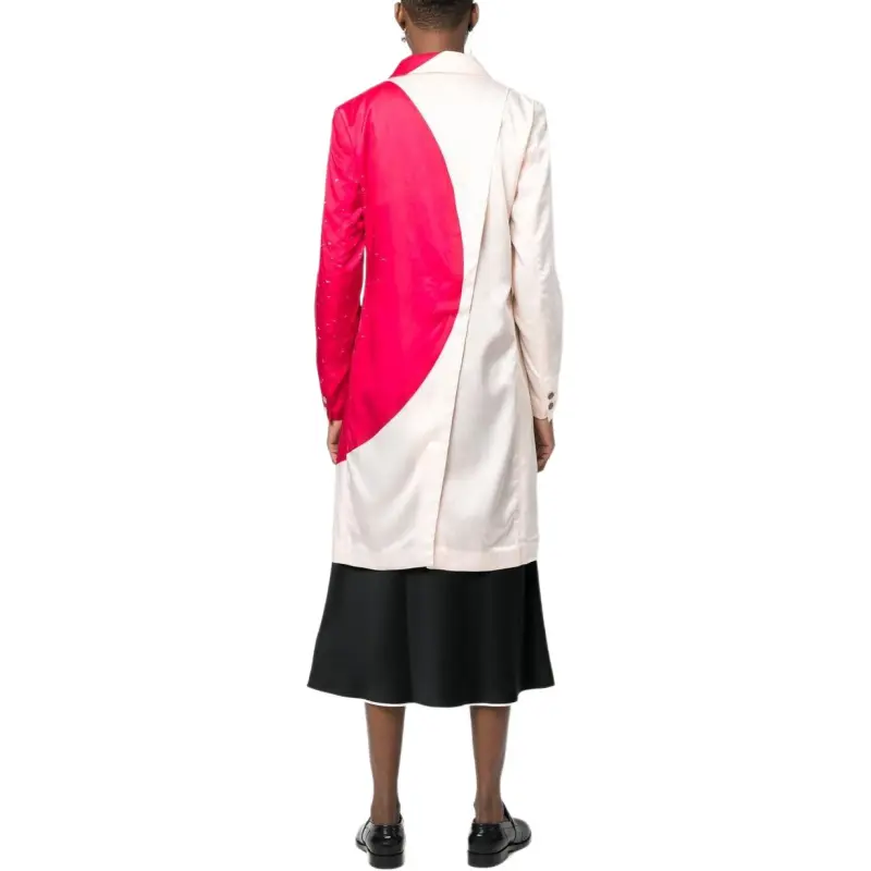 ISSEY MIYAKE Abstract-Printed Buttoned Tailored Blazer-3