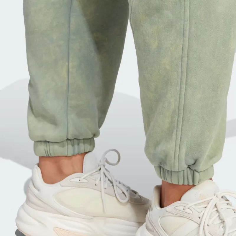 Adidas Knitted Sweatpants Women's Silver Green-5