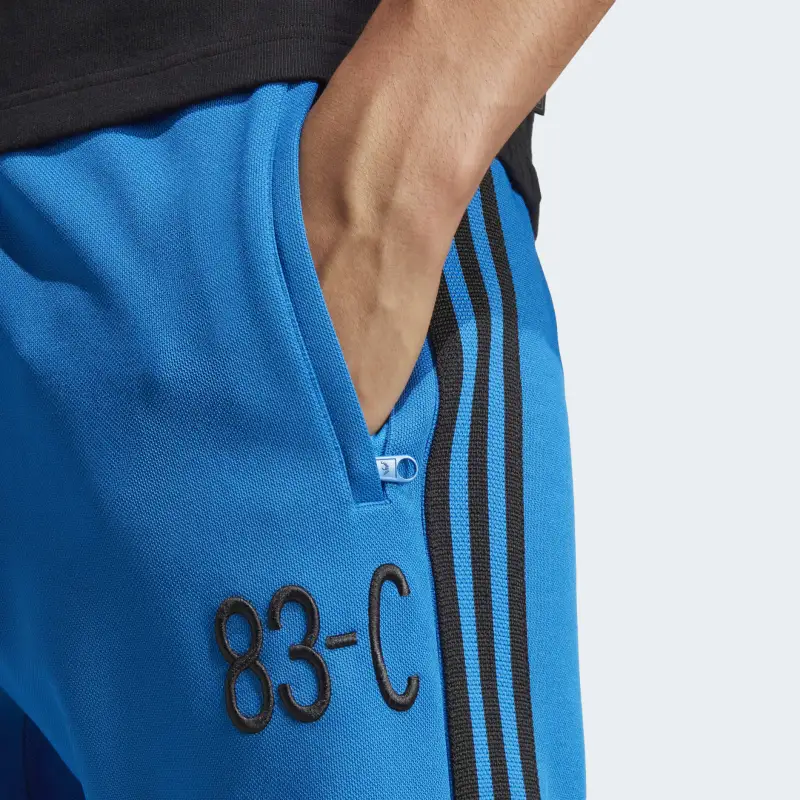 Adidas Originals Knitted Sweatpants Men's Bright Blue-4