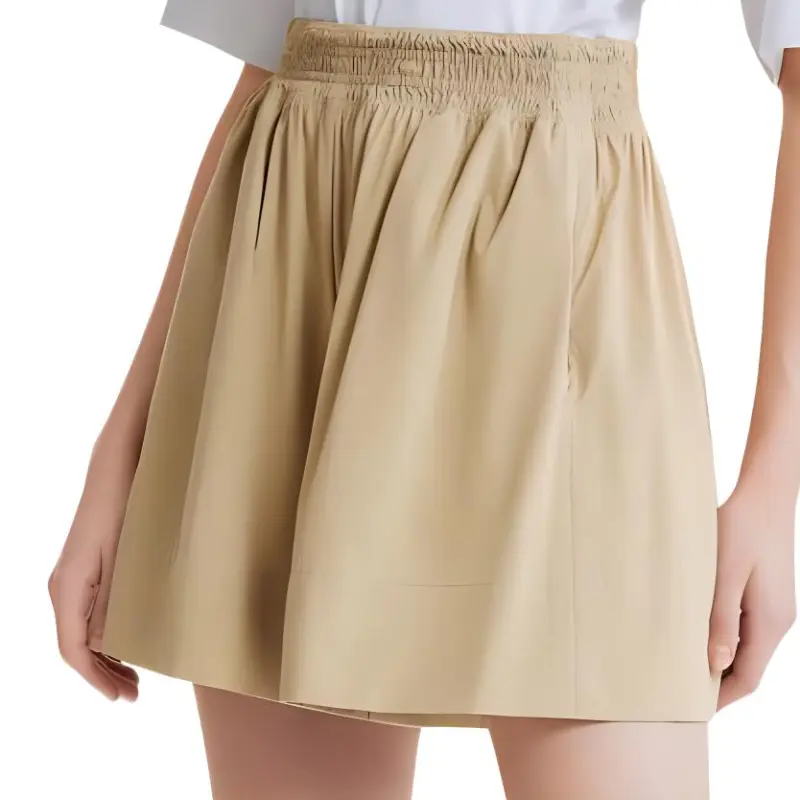 AIGLE Casual Shorts Women's Apricot Rattan-4