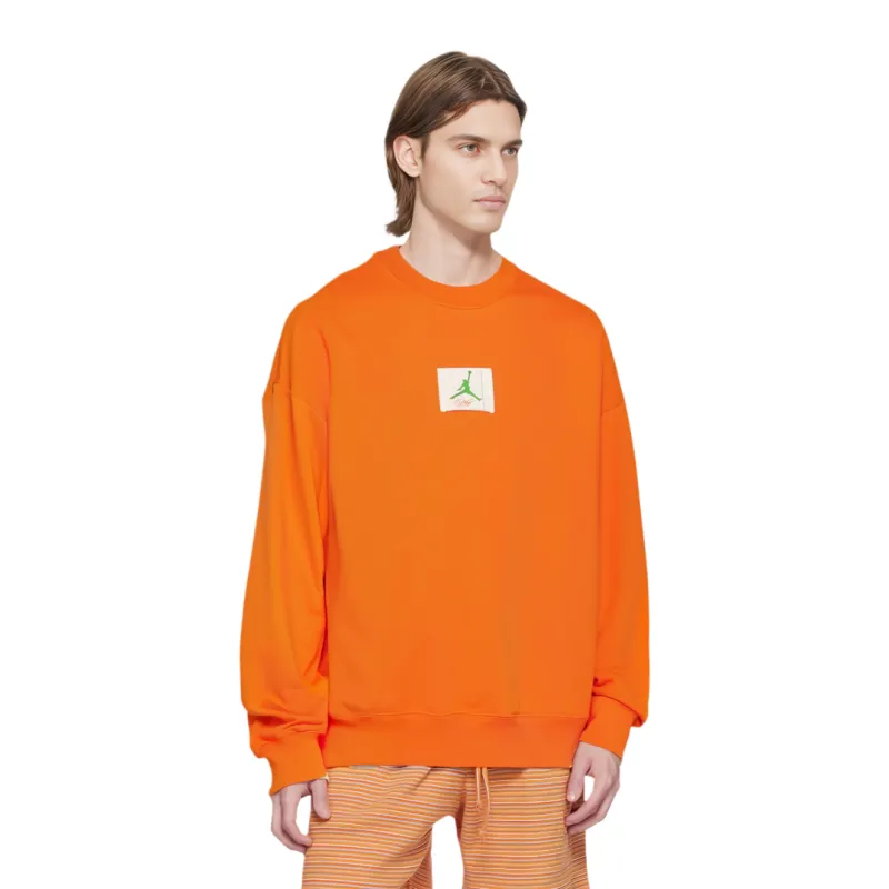 Jordan Sweatshirts Men Orange-2