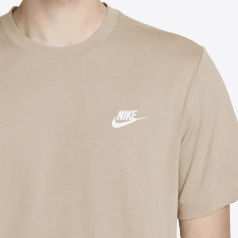 Nike T Shirts Men Khaki-4