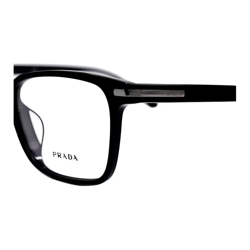 PRADA Plate Frame Square Eyeglass Frames Men's-3