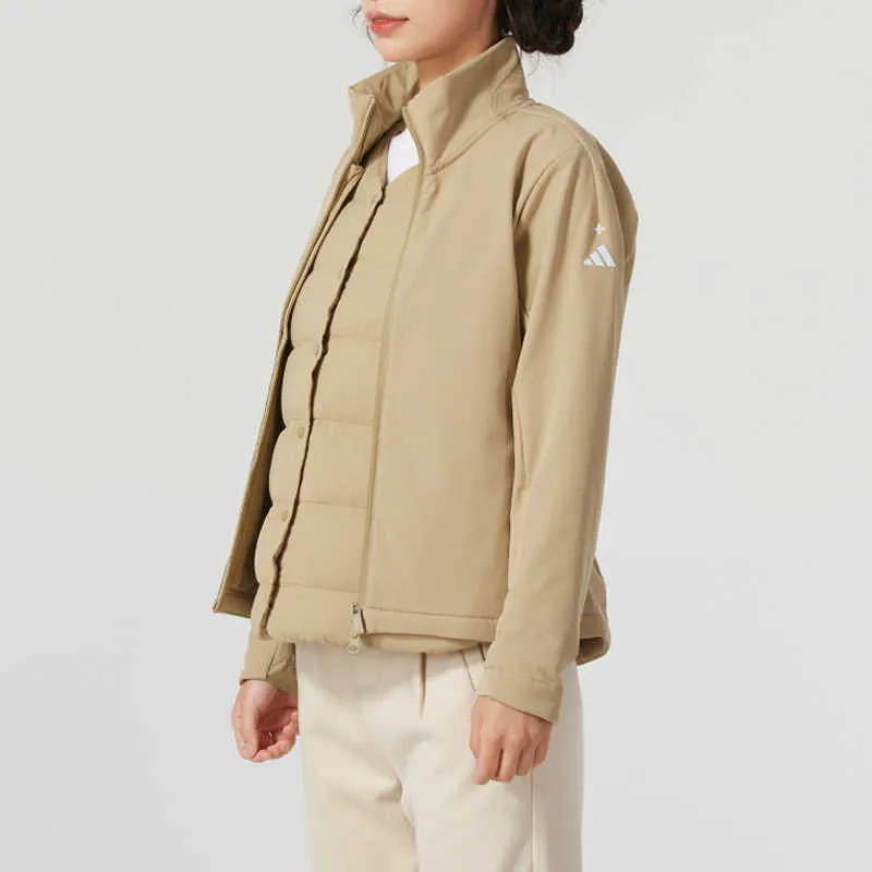 Adidas FW24 Down Jacket Women's Khaki-4