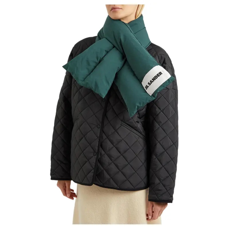 JIL SANDER Knit Scarves Women's Green-3