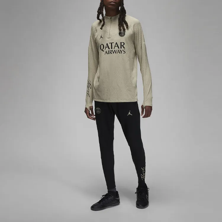 Jordan PSG Soccer Jerseys Men Stone Color-2