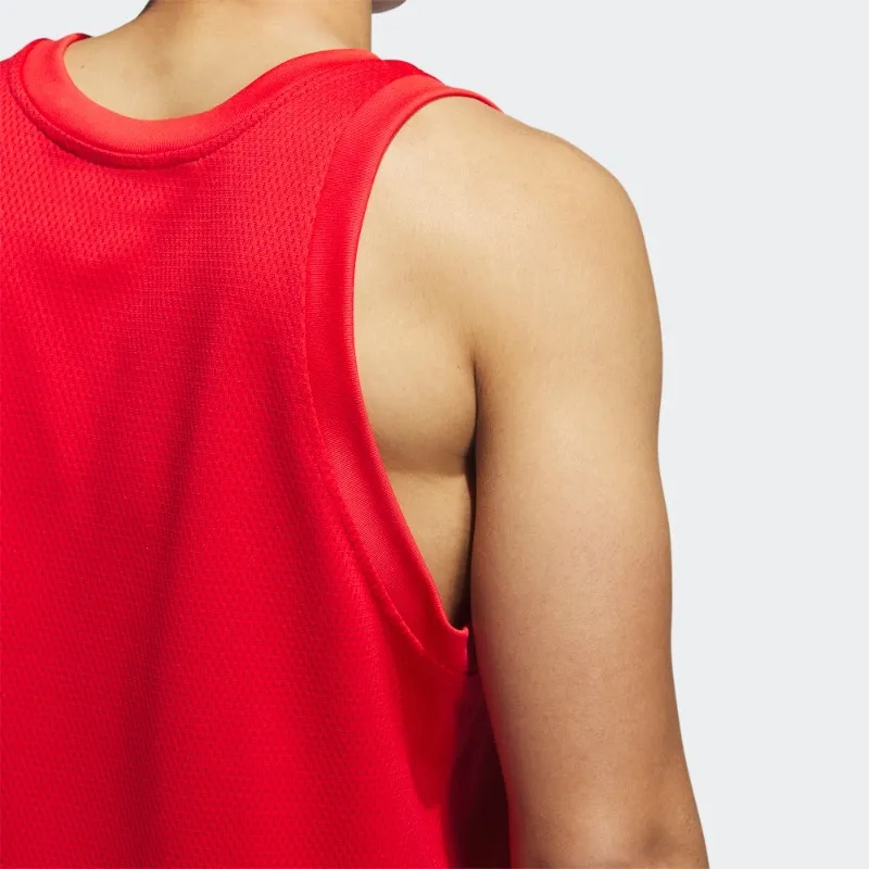 Adidas Tank Tops Men Red-6