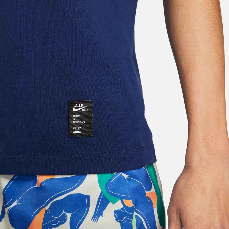Nike x Kelly Anna London T Shirt Men's Blue-3