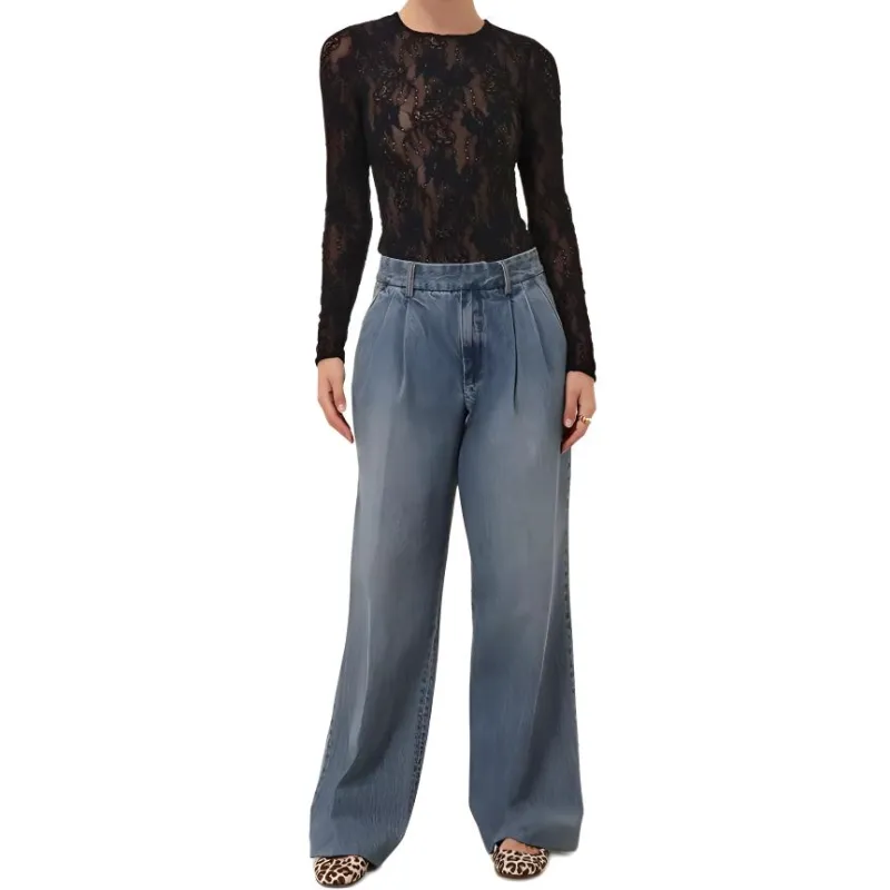Zimmermann Lace Long Sleeved Bodysuit-1