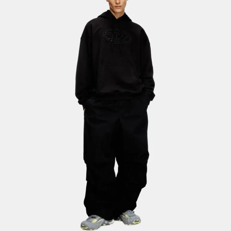 DIESEL S Ummer Bigoval Drawstring Hoodie-2