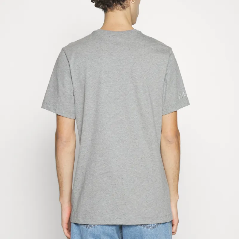 Jordan T Shirts Men Gray White-4