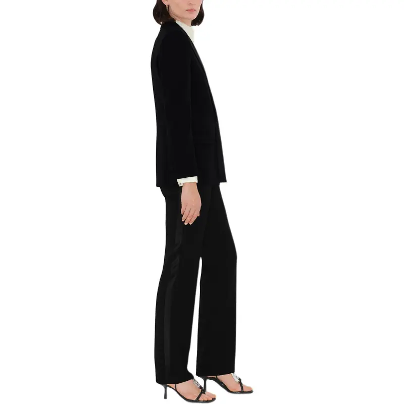 Burberry Business Suits Coats Women's Black-3