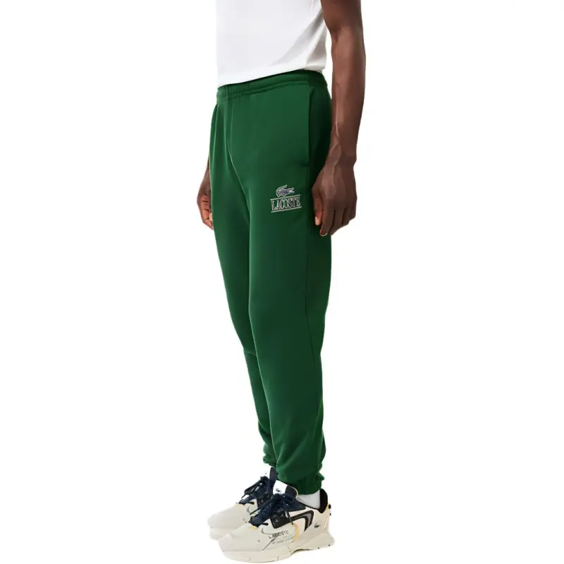 LACOSTE Slogan embroidered Track Pants-2