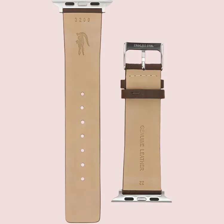 LACOSTE Watch Bands Unisex Brown-3
