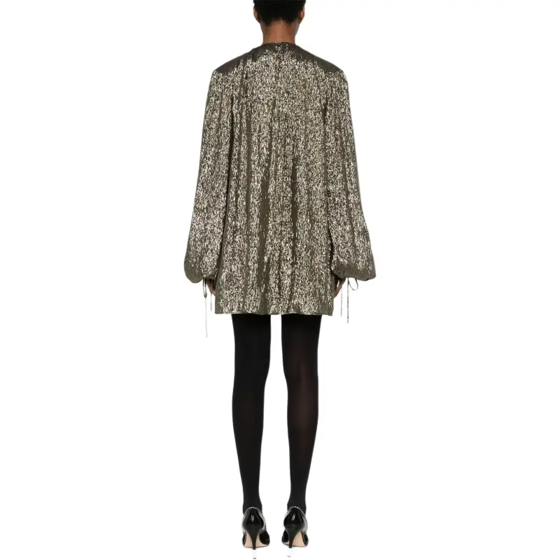 Chloé Lamé Blouse-2