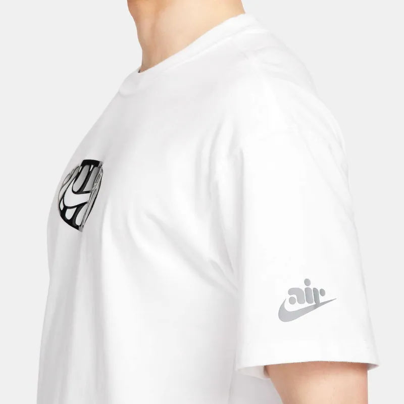 Nike T Shirts Men White-4