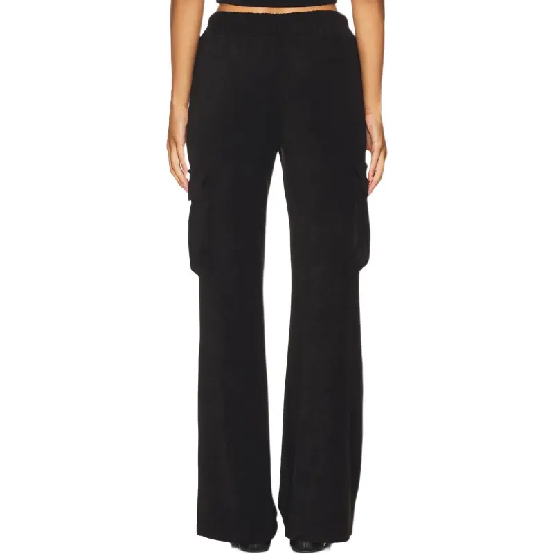 GOOD AMERICAN Cargo Pants Women's Black-1