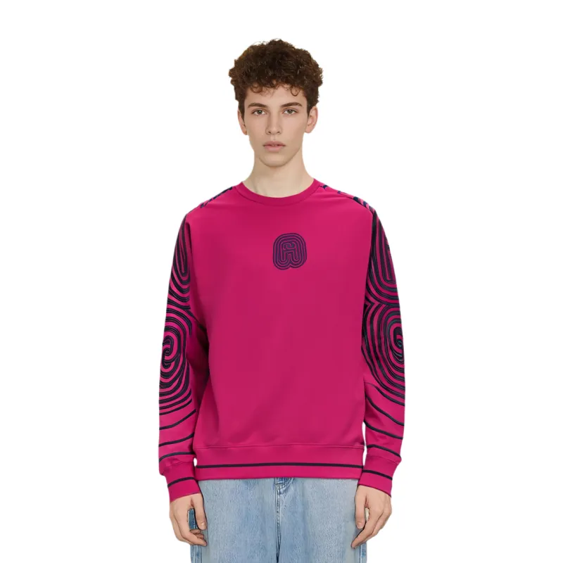 PUMA Sweatshirt Unisex Rose Red-2