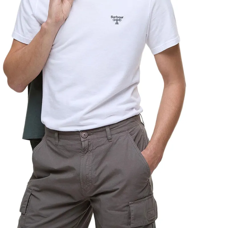 BARBOUR SS25 Casual Shorts Men's Gunmetal Color-5