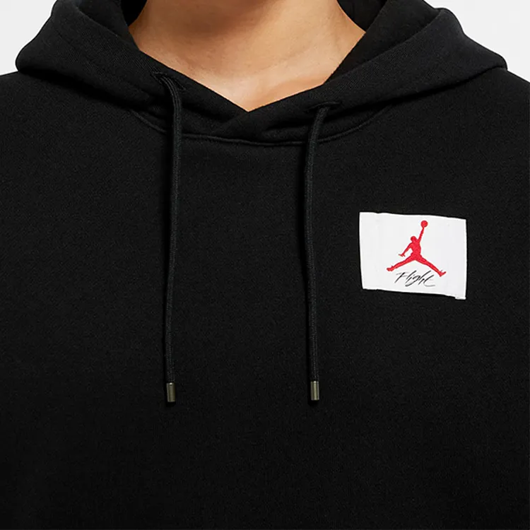 JORDAN Women'ss Flight Hoodie Black-3