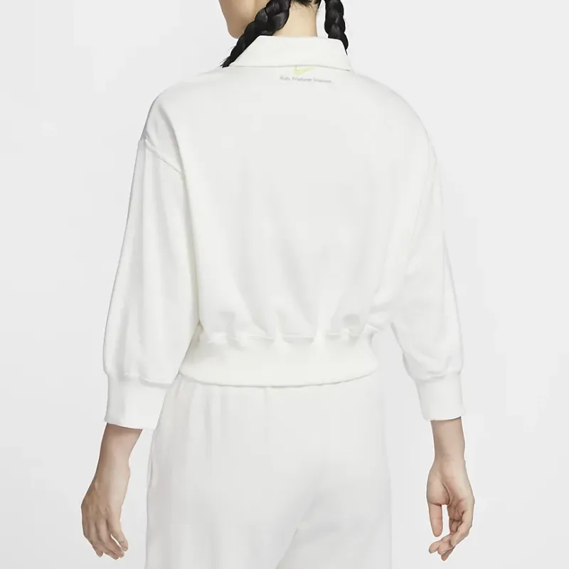 Nike Sportswear Phoenix Fleece NSW PHOENIX Sweatshirt Women's Sail White-4