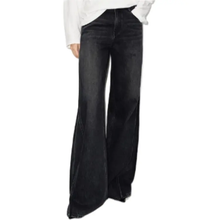MO&CO Jeans Women's Denim Black-2