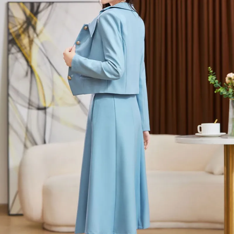 Fele.d Two Piece Skirt Sets Women's-4