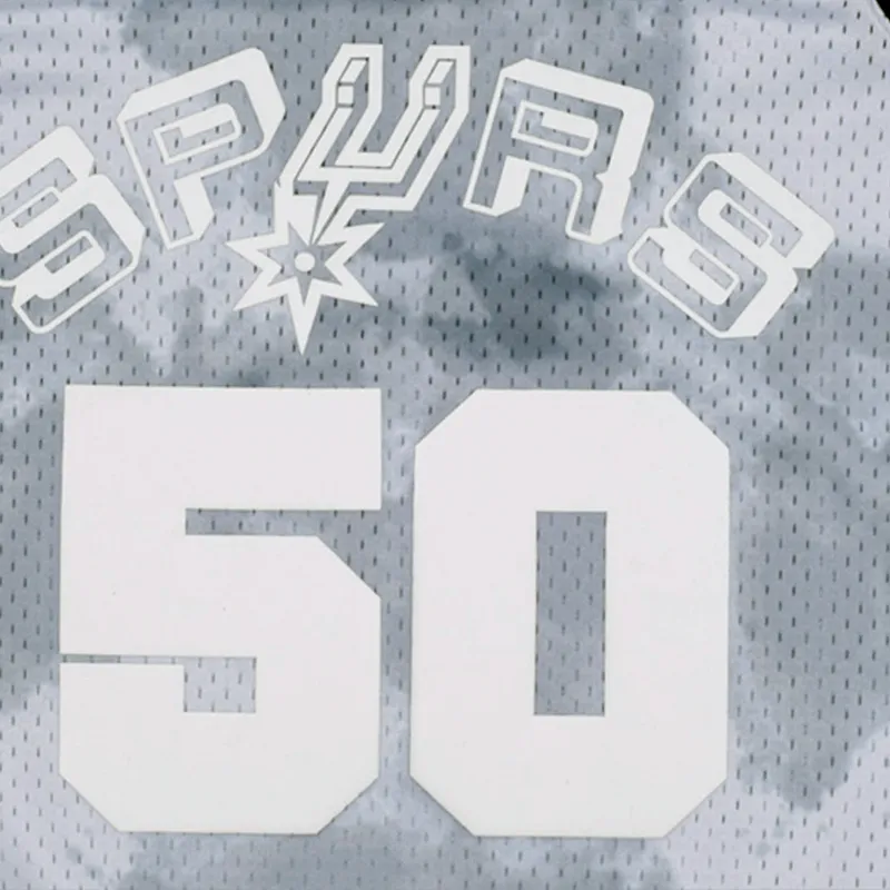 Mitchell & Ness Basketball Jerseys Unisex Light Gray-3