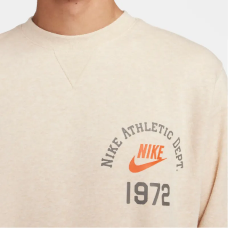 Nike Sweatshirts Men Beige-4