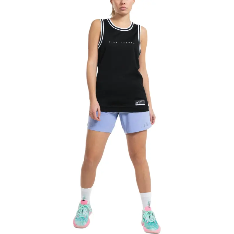 DECATHLON TARMAK Basketball Jerseys Unisex Black White-2