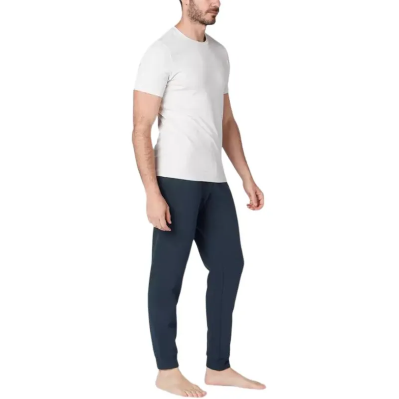DECATHLON DOMYOS 100 Sports Pants Men's Blue Black-3