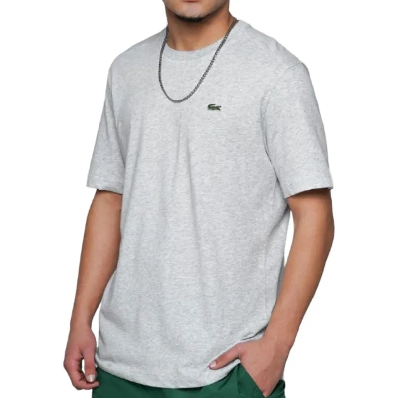 LACOSTE Sport Breathable T Shirt T Shirt Men's Light Gray-1