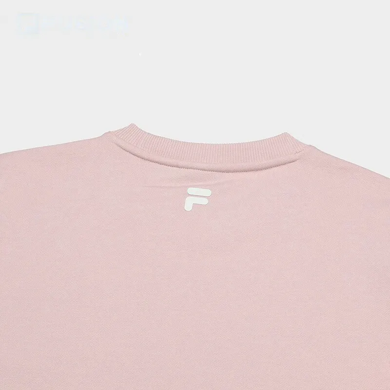 FILA FUSION UNIFORM Sweatshirt Women's Leather Clay Pink-3