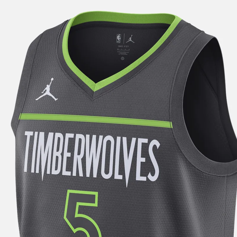 Jordan Minnesota Timberwolves Statement Edition Men's Jordan Dri FIT Nba Swingman Jersey-2