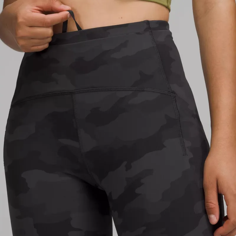 Lululemon Swift Speed Sports Pants Women's Camouflage Deep Carbon Multicolor-4