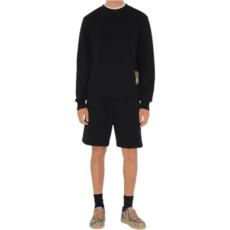 Burberry Check label Shorts-1