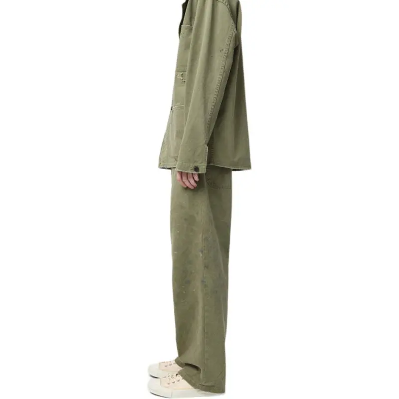 Bowwow SS25 USN N 3 TWILL TROUSERS Jeans Unisex-2