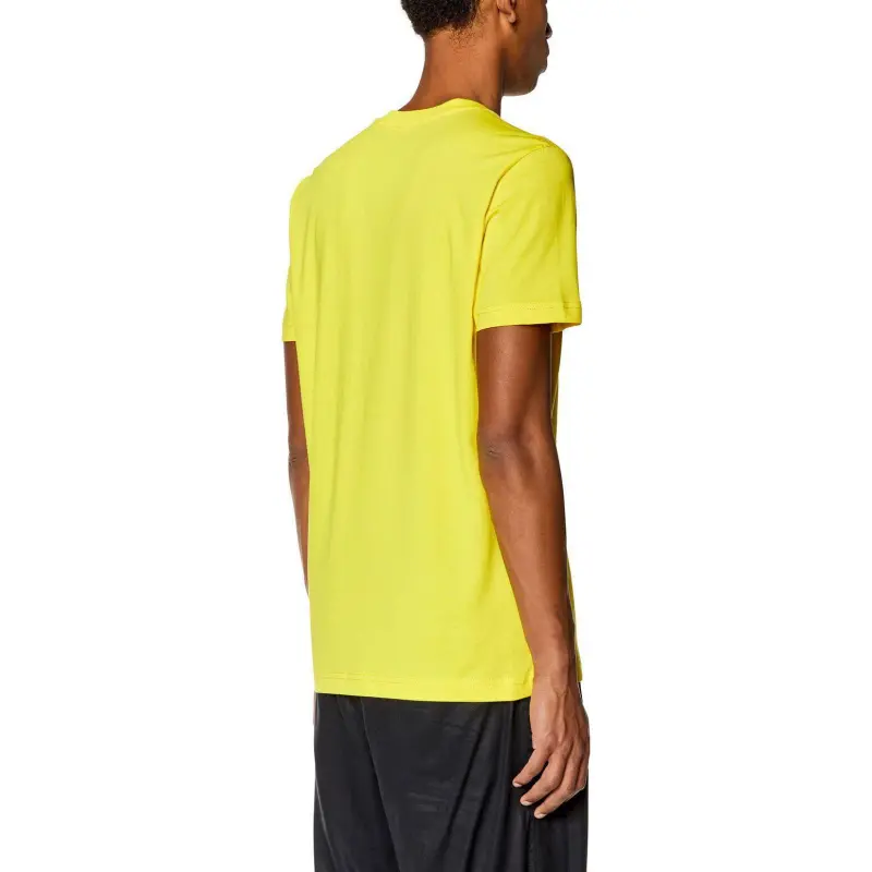 DIESEL T-Shirts Men Yellow-2