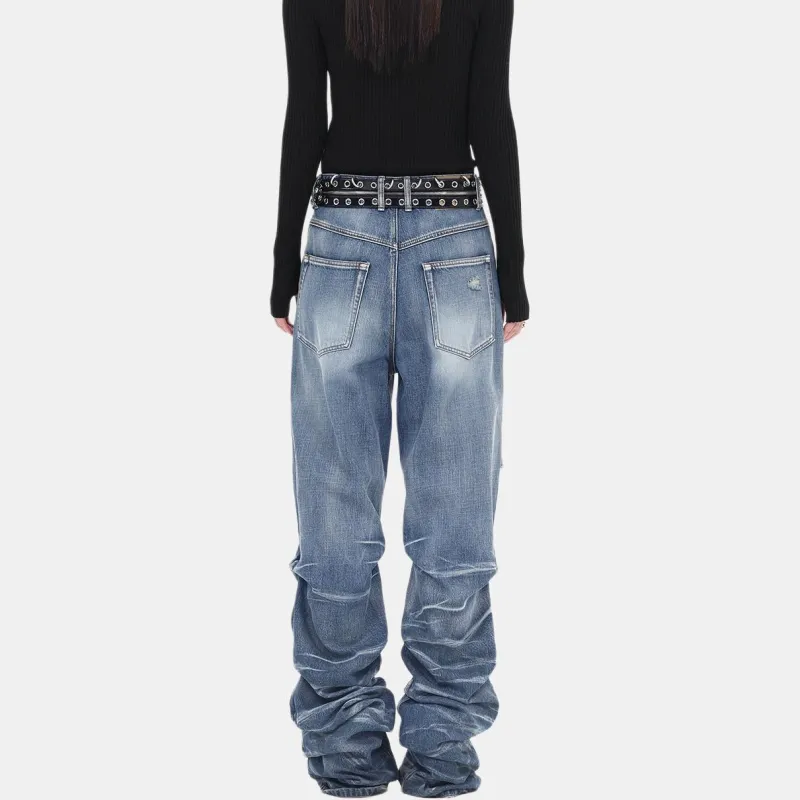 WE11DONE Jeans Women's Blue-3