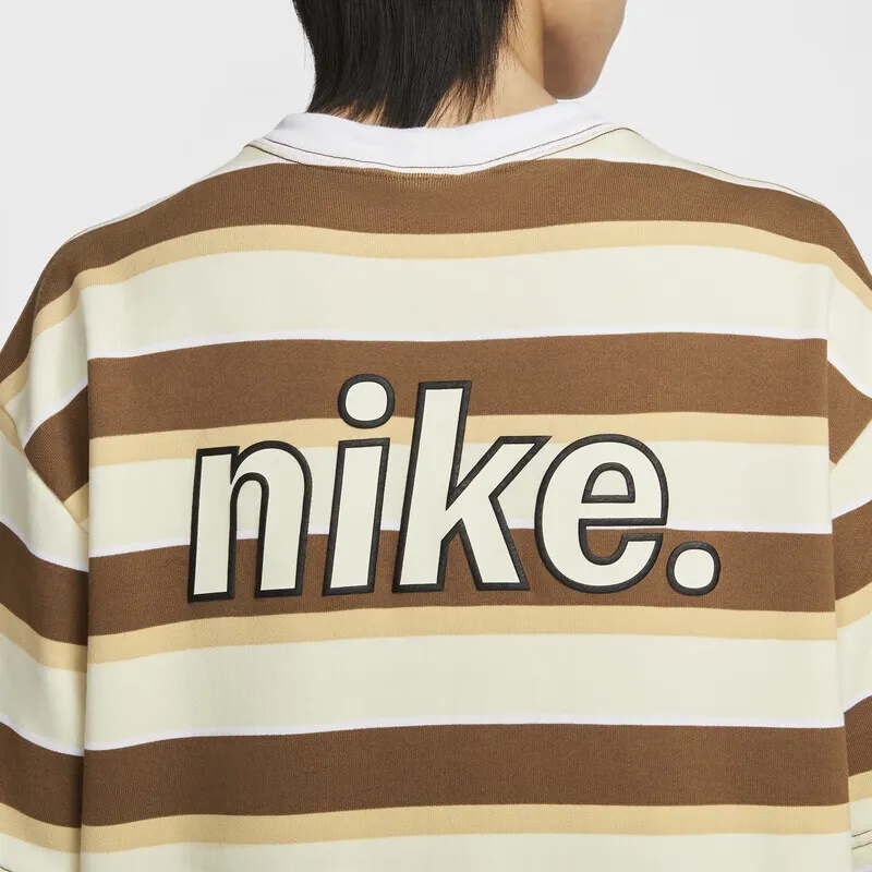 Nike Drop Shoulder Sleeve T-Shirt Men's Light British Umber-3