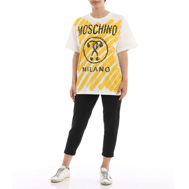 MOSCHINO T Shirts Women's Yellow-1